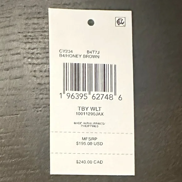 COACH Tabby Wallet Honey Brown - Picture 9 of 9